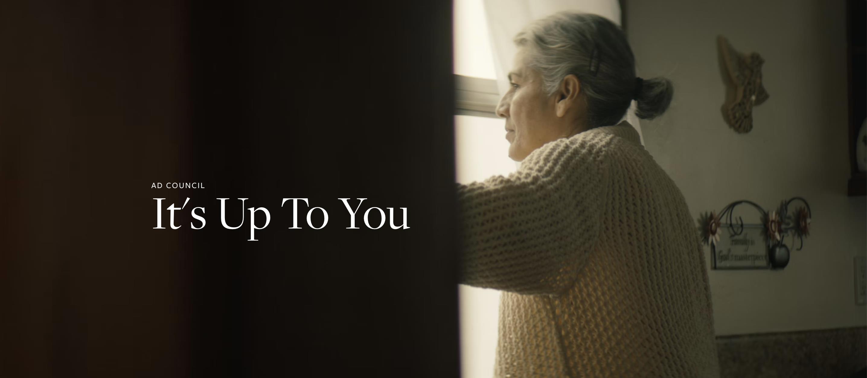 AdCouncil: It's Up to You