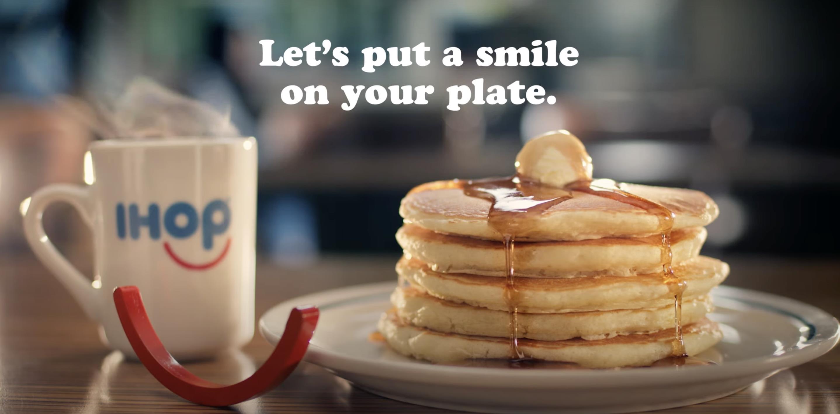IHOP: Let's Put a Smile on Your Plate