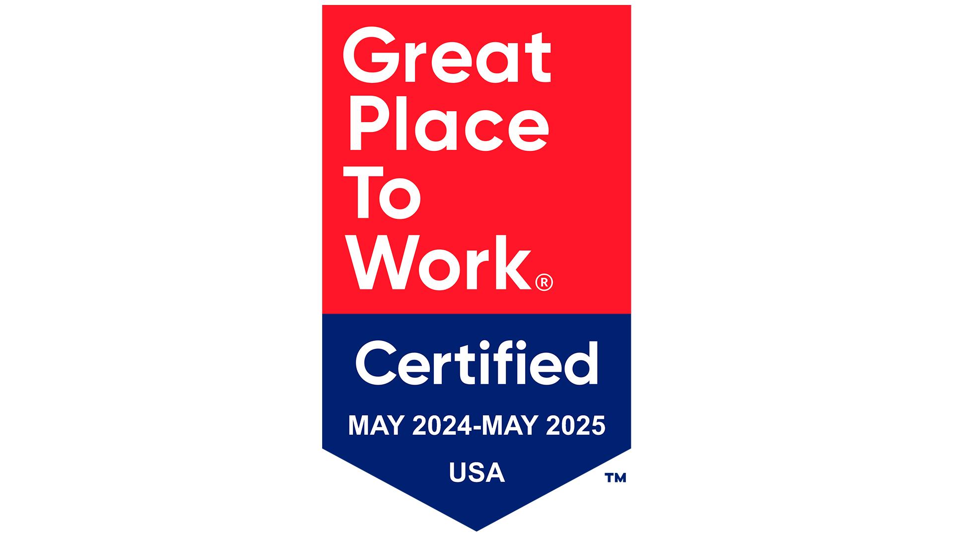 Questus is Great Place To Work® Certified 2024