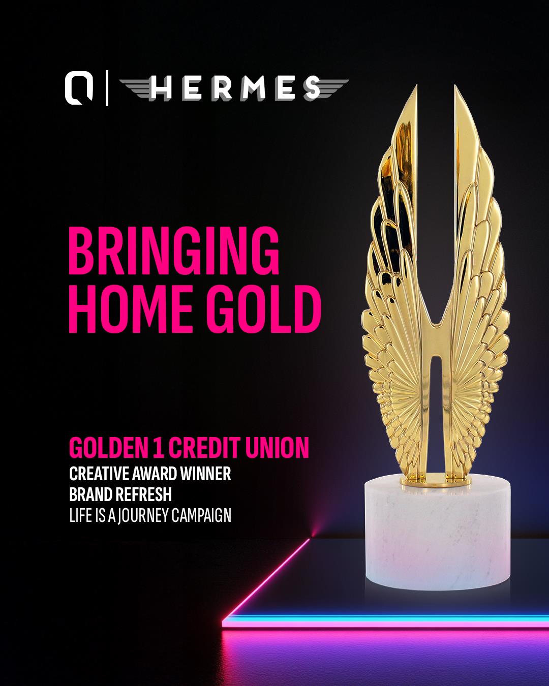  Questus Wins Gold Hermes Award