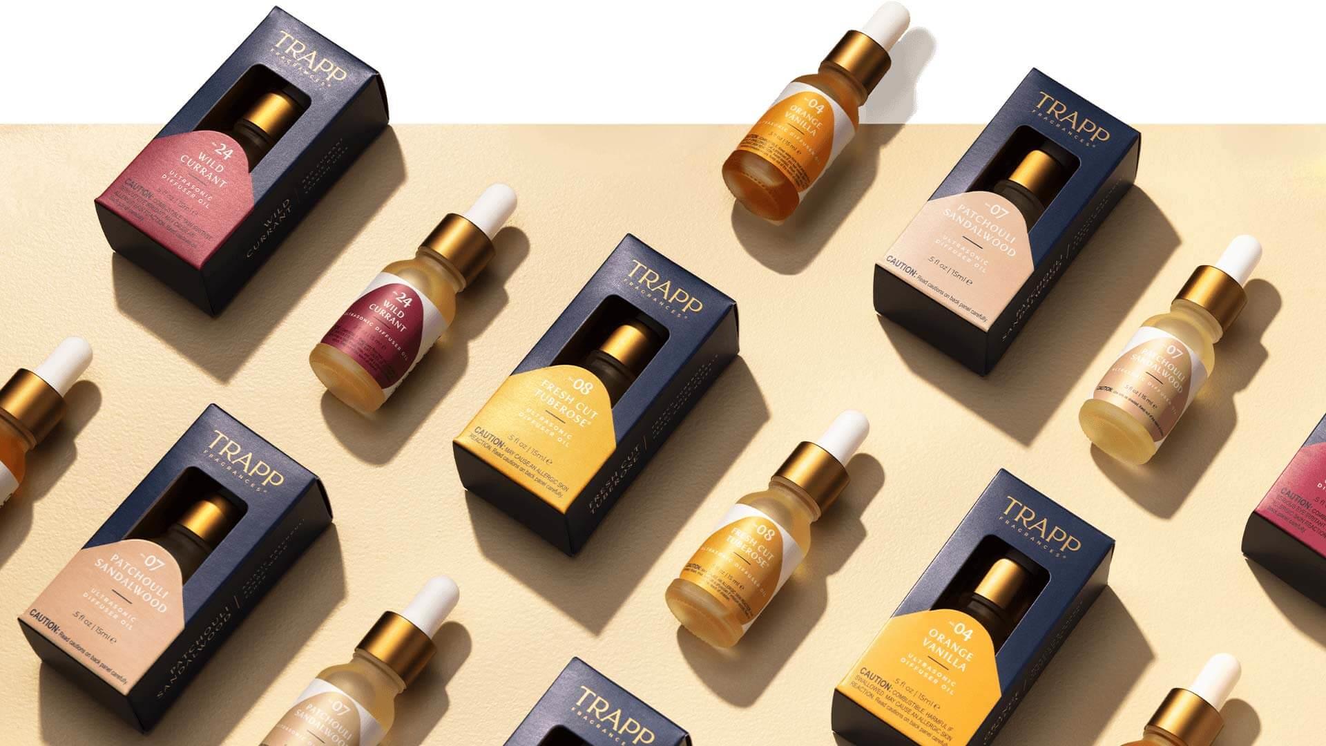 Trapp Fragrances: Rebrand & Packaging