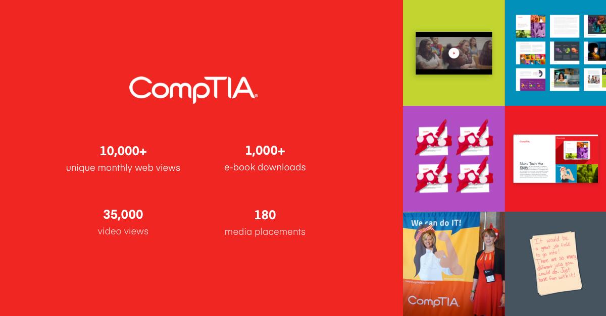 CompTIA #MakeTechHerStory Campaign