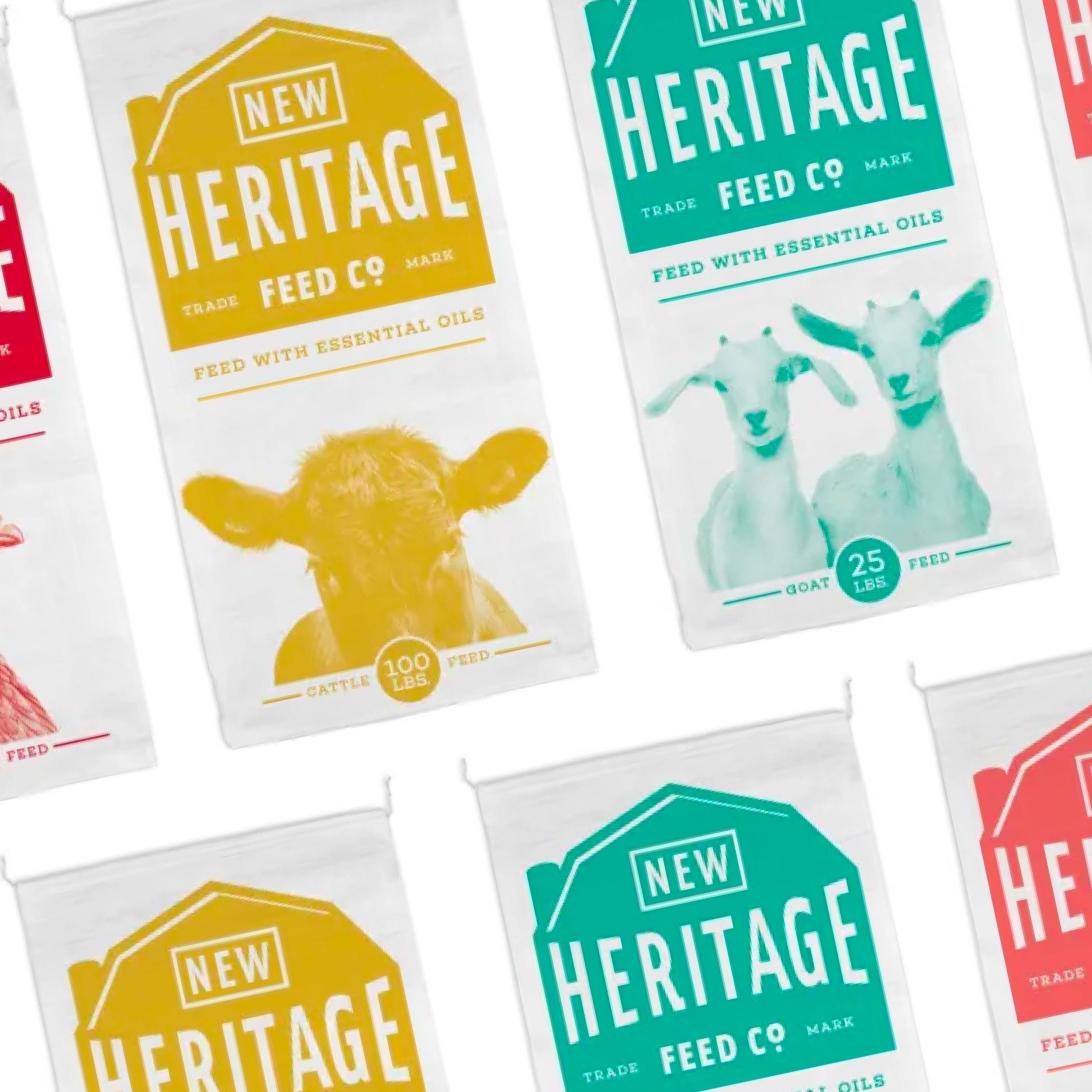 New Heritage Feed Co. - Brand & Package Design