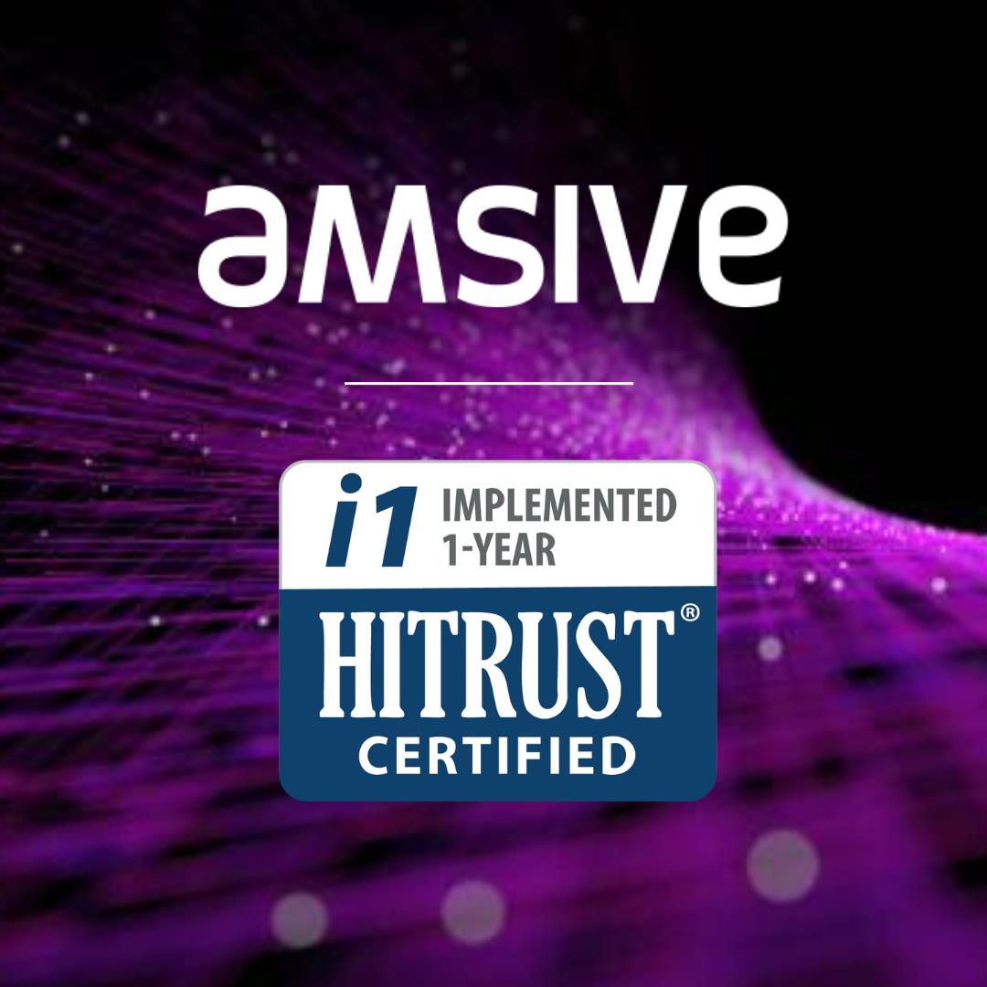 Amsive Achieves HITRUST i1 Certification to Manage Data Protection and Mitigate Cybersecurity Threats