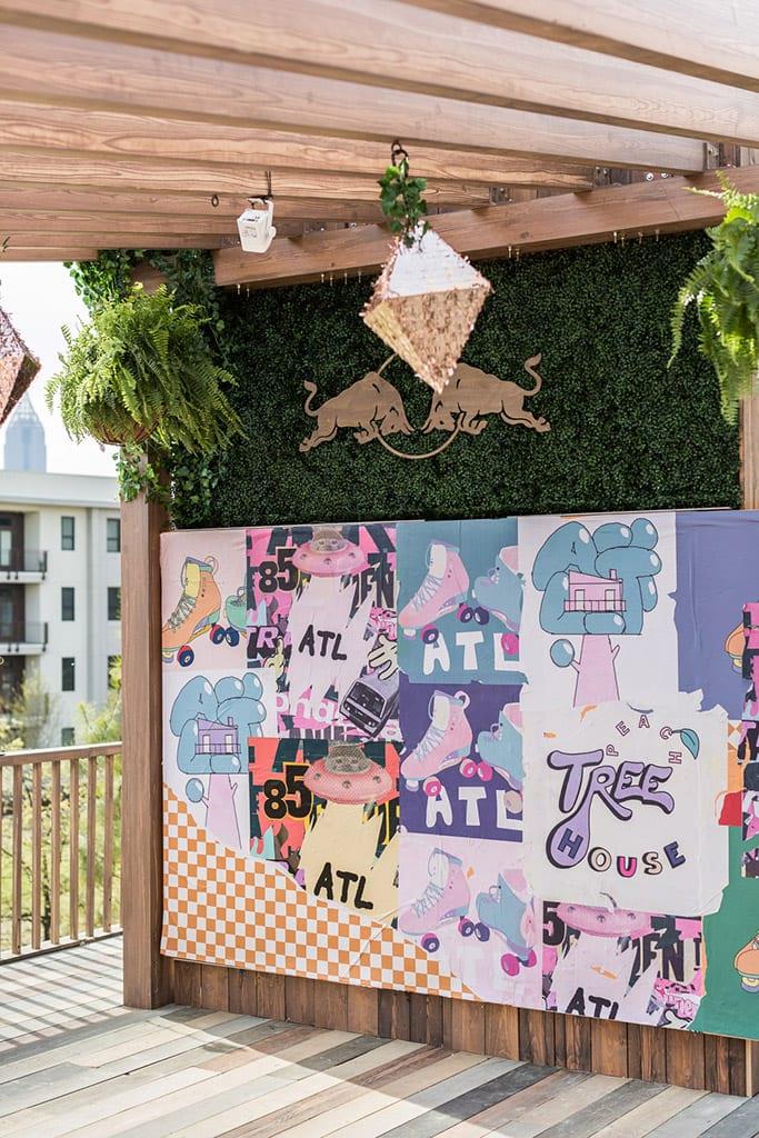 Red Bull Peach Treehouse