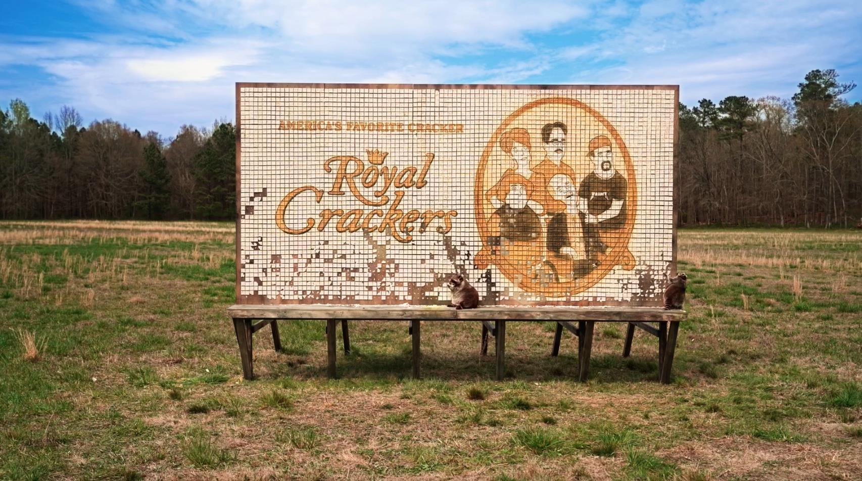 Adult Swim Royal Crackers Stunt