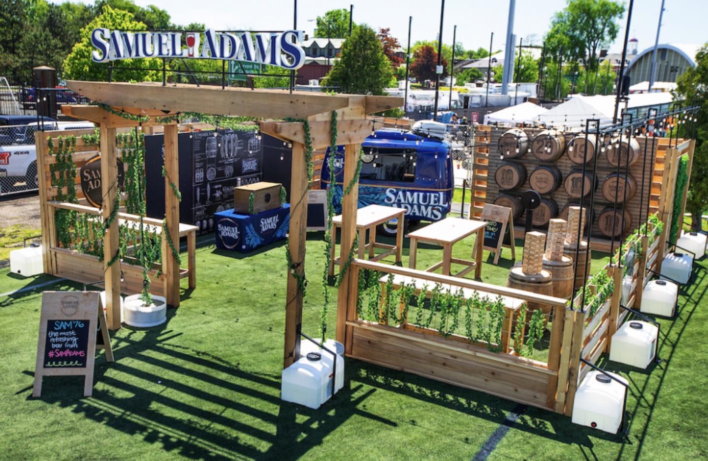 Samuel Adams: Beer Garden, Boston Calling