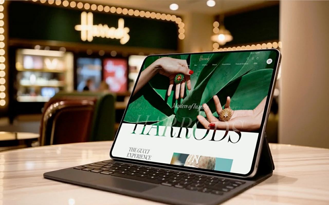 Harrods — eCommerce Website Redesign