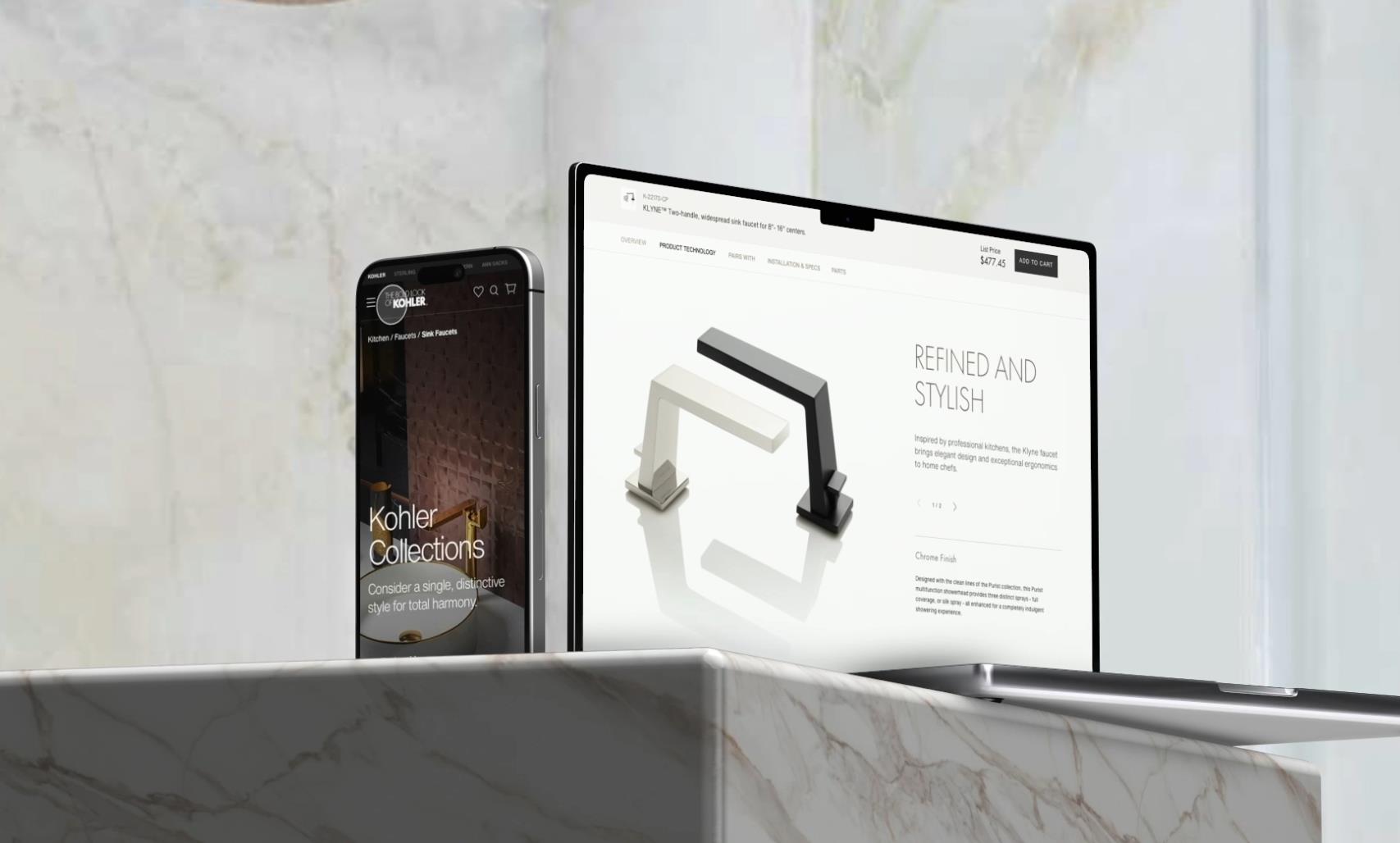 Kohler — Brand-Unifying Shopping Experience