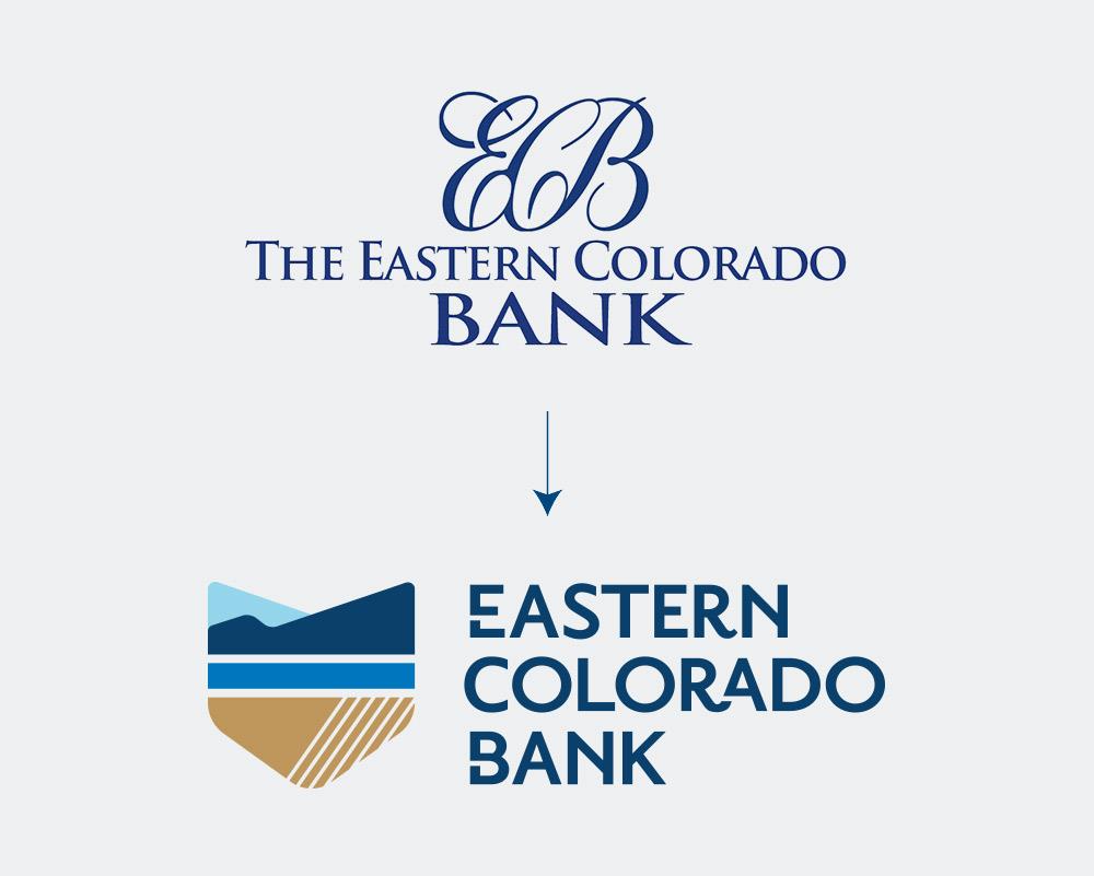 Eastern Colorado Bank Logo Redesign