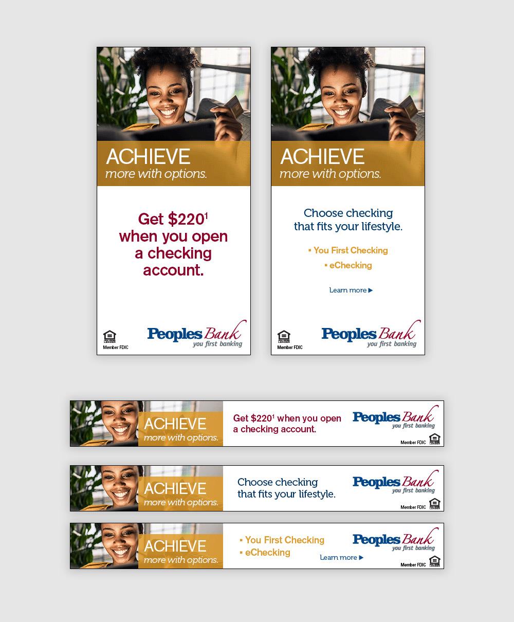 Peoples Bank Digital Checking Campaign Drives ROI