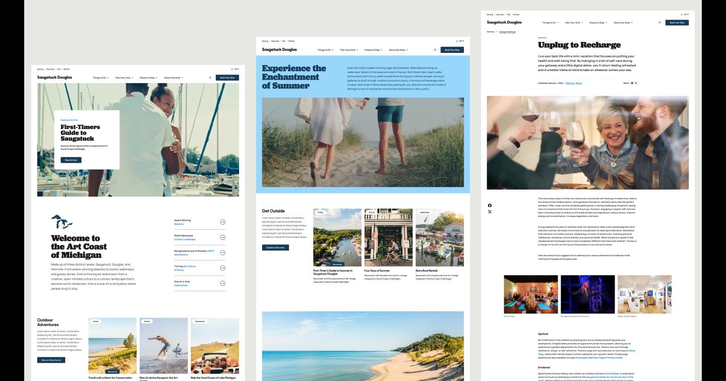 Activating year-round engagement through content