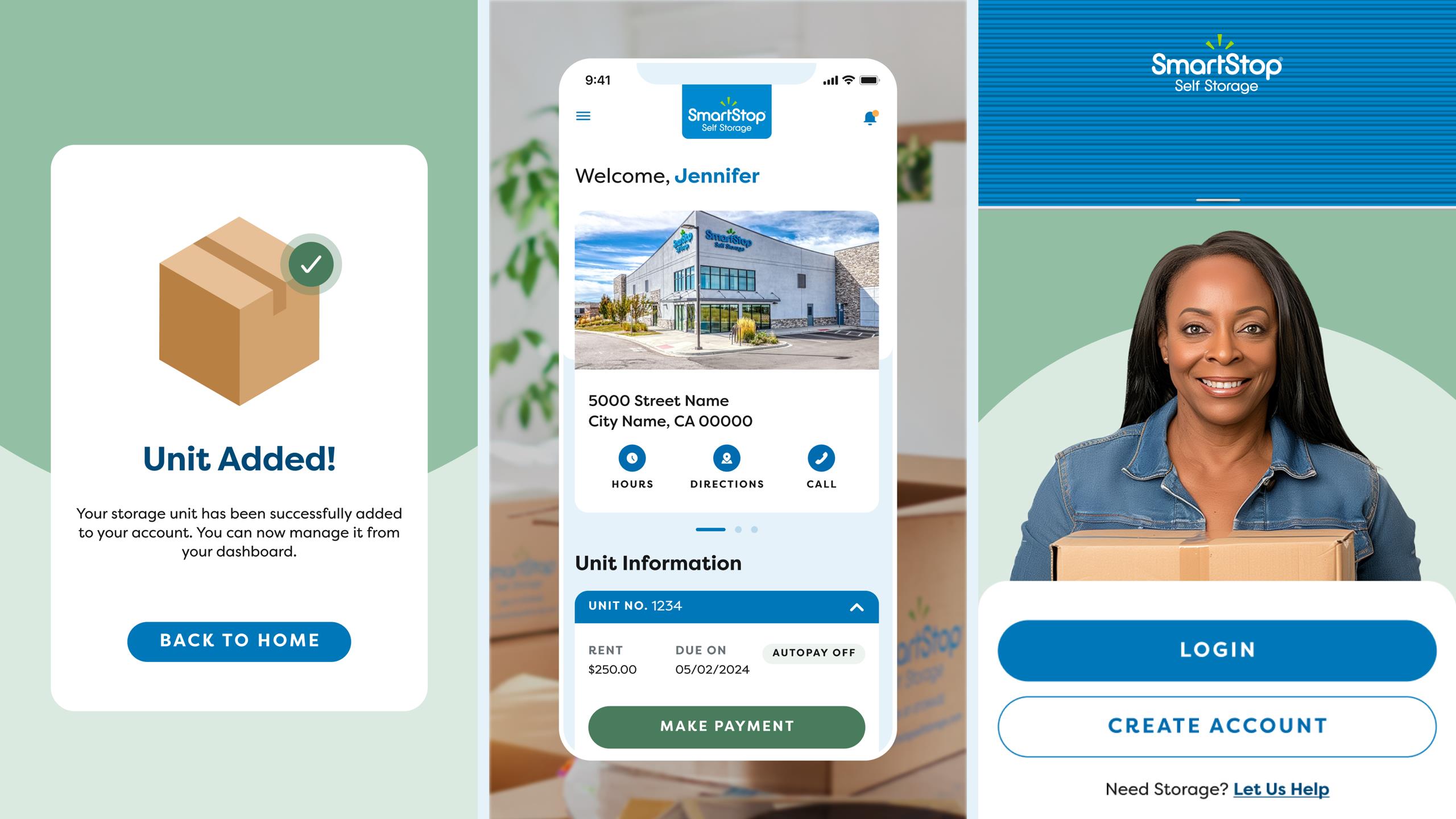 Self-storage, simplified