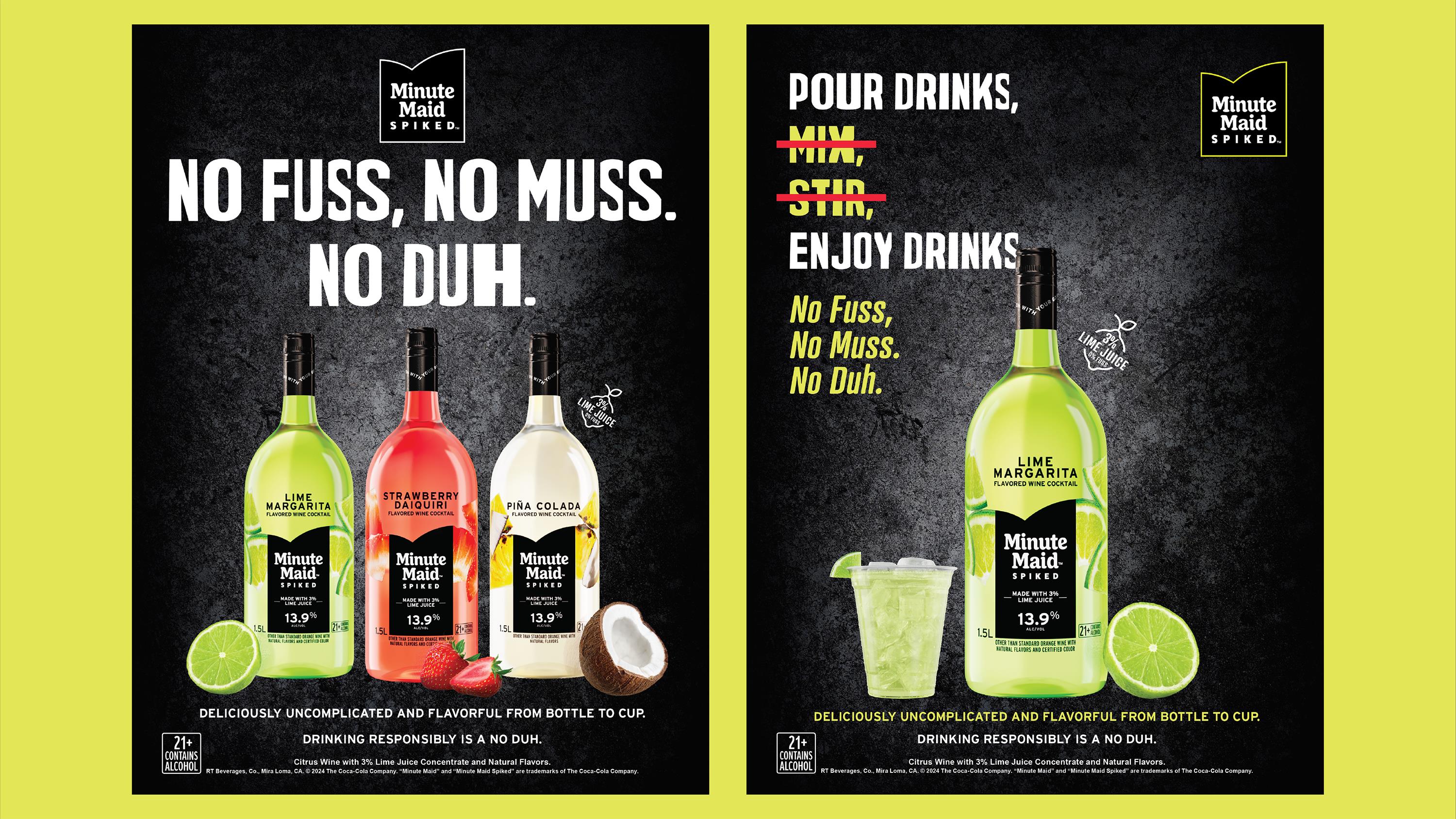 (ALC. BEV.) Minute Maid Spiked: Brand Launch