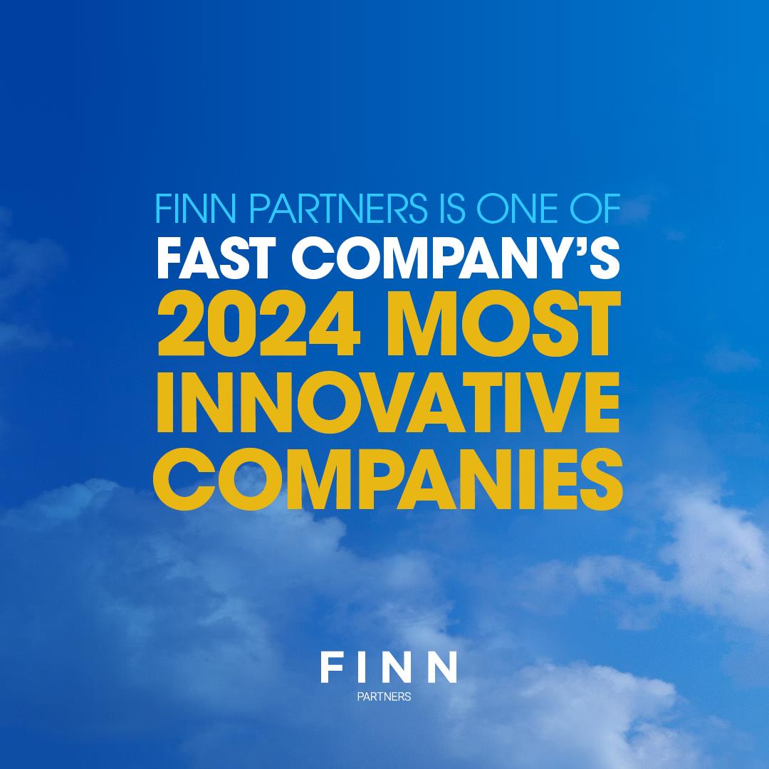 FINN Partners Named to Fast Company’s Annual List of the World’s Most Innovative Companies of 2024 - FINN Partners