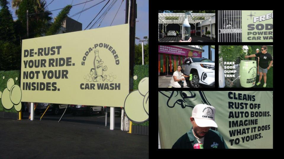 Soda Powered Car Wash