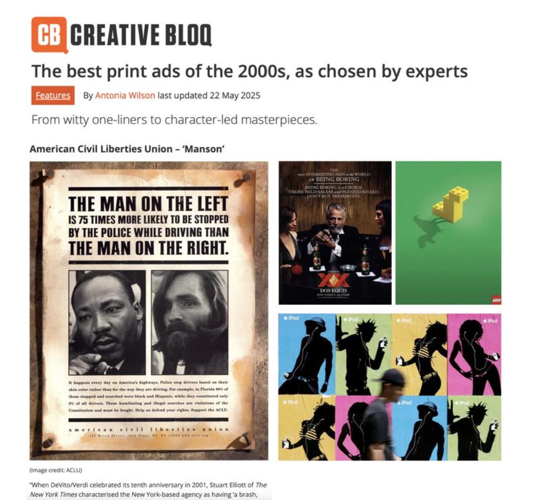 The best print ads of the 2000s, as chosen by experts | Creative Bloq