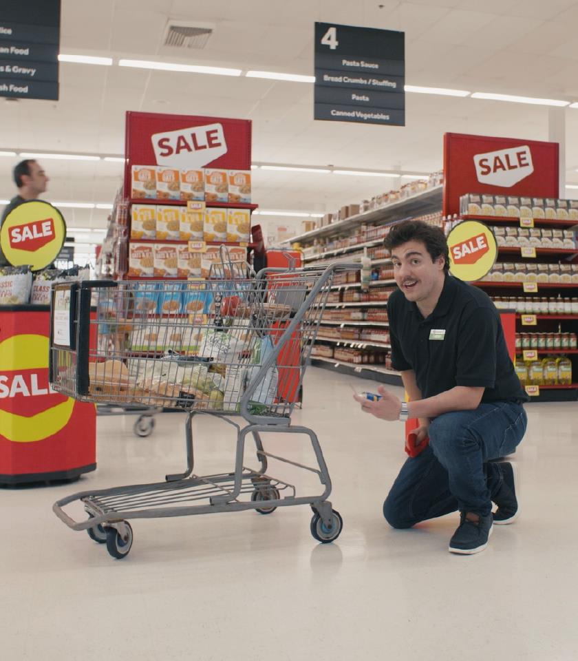 Enthusiastic Store Assistant Justin Knows What