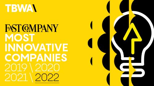 TBWA Named to Fast Company’s Annual List of the World’s Most Innovative Companies for the Fourth Year in a Row