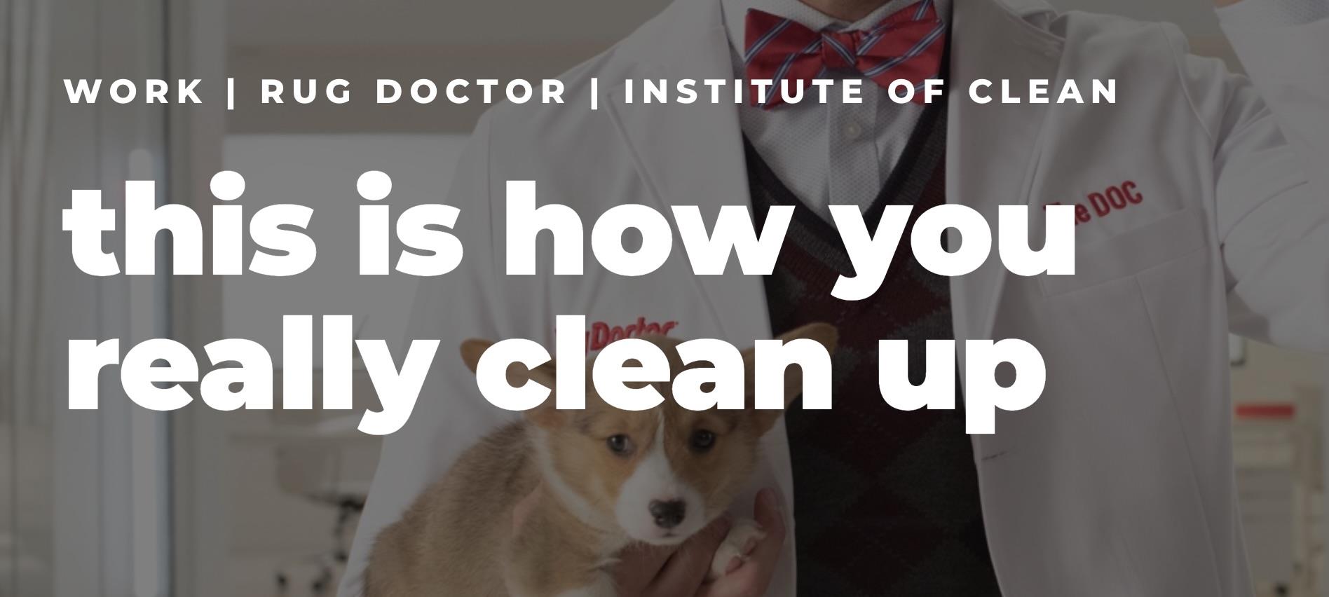 Rug Doctor—The Istitute of Clean