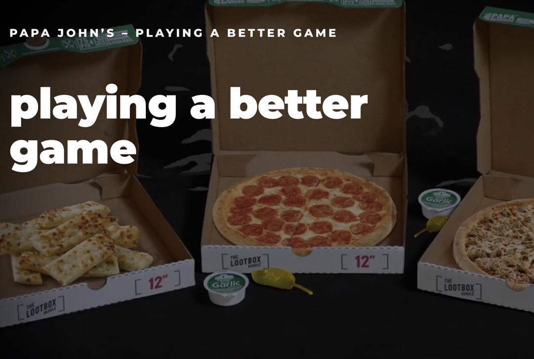 Papa Johns—Playing A Better Game