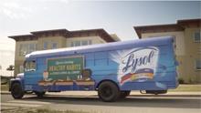 Driving Healthy Habits Home with Lysol